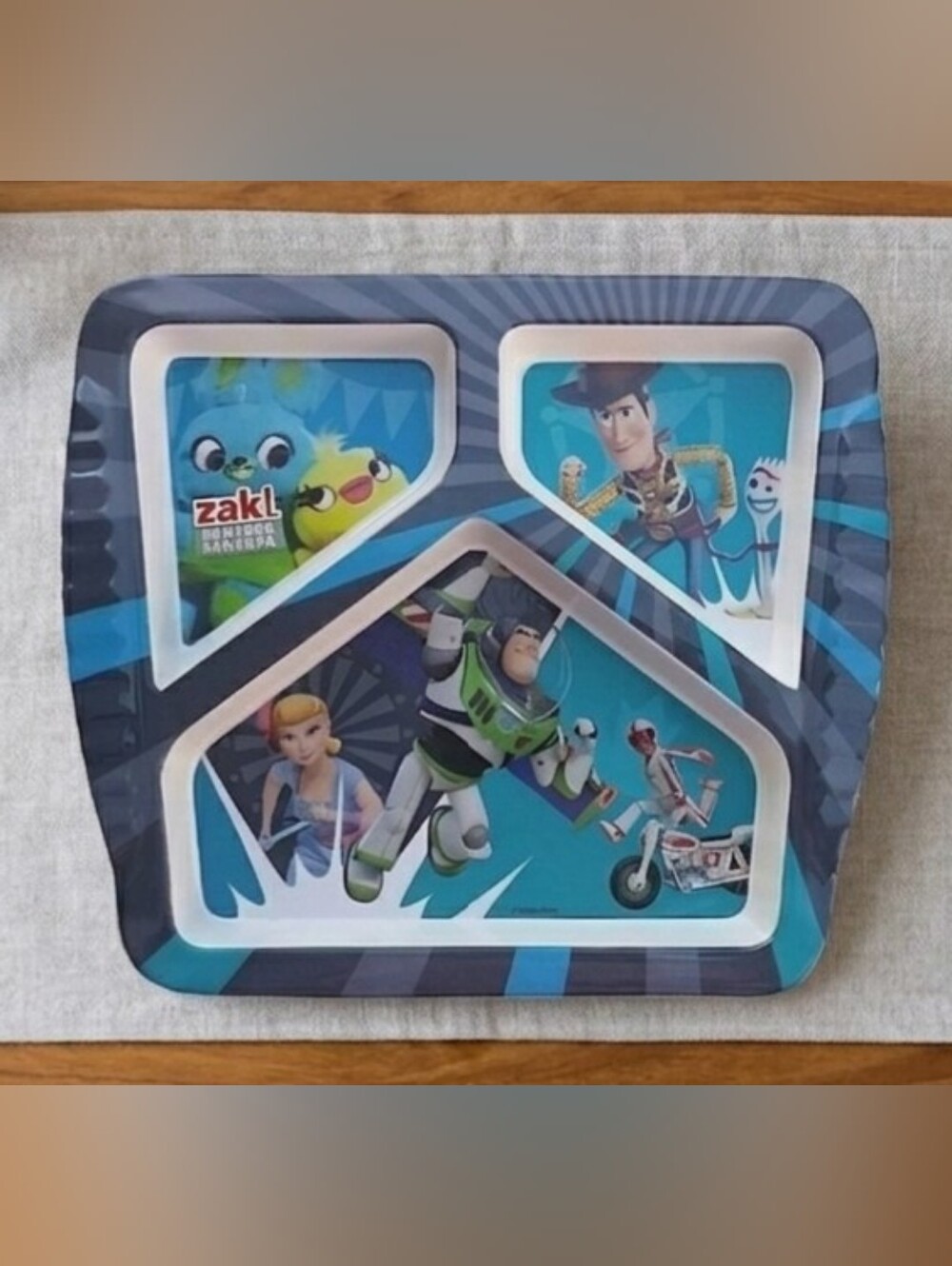 Toy Story Kids Toddler Dinner Plate - Brand NEW